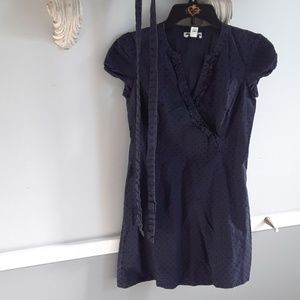 Loft, navy blue dress, size 2p